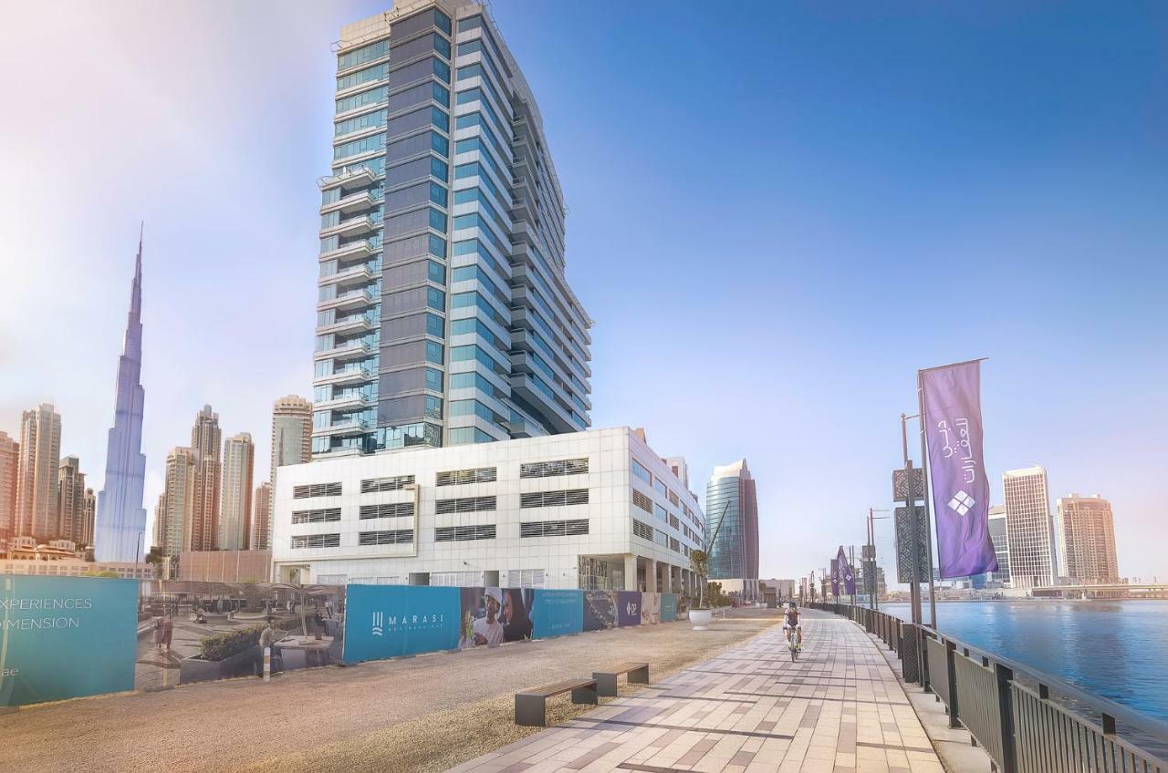 Waterfront Downtown- Damac Maison Canal View ドバイ エクステリア 写真